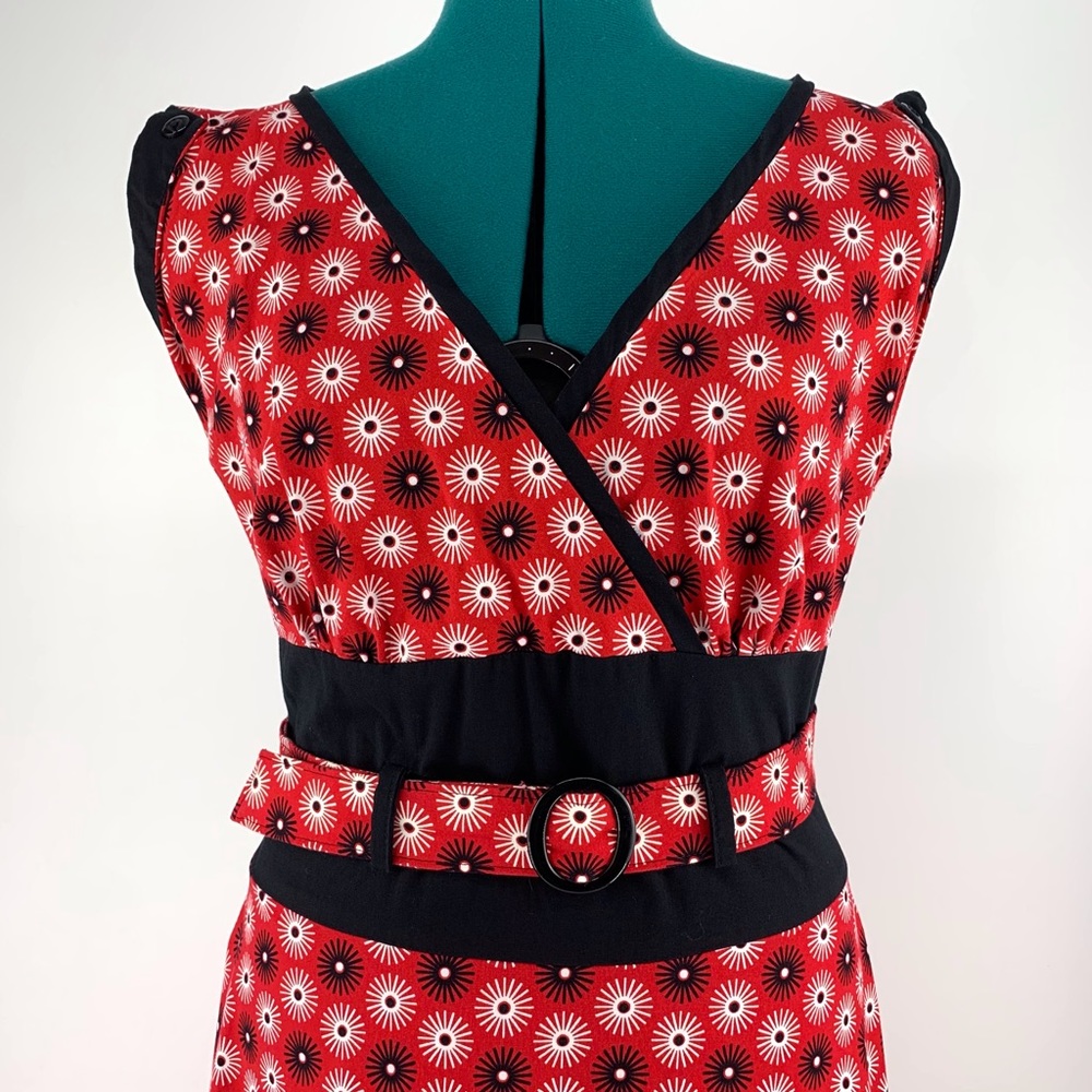 Heartbreaker Retro Fifties Style 'Astro' Dress, Large - Picture 2 of 16